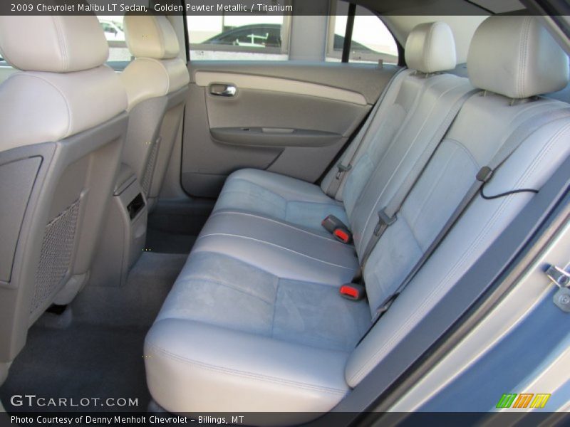 Golden Pewter Metallic / Titanium 2009 Chevrolet Malibu LT Sedan