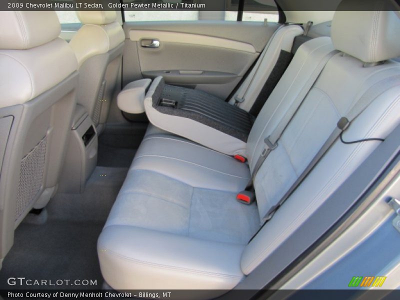 Golden Pewter Metallic / Titanium 2009 Chevrolet Malibu LT Sedan
