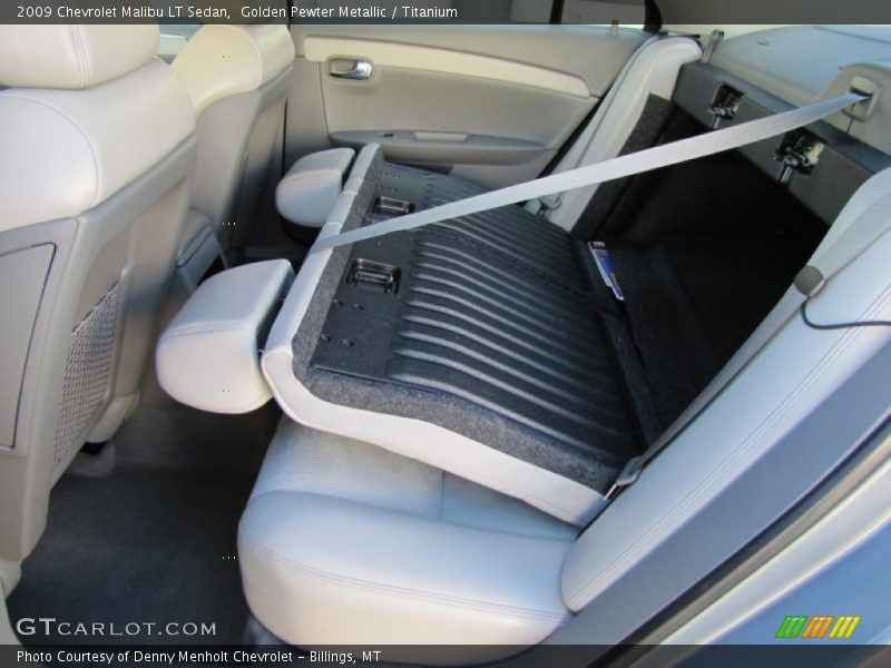 Golden Pewter Metallic / Titanium 2009 Chevrolet Malibu LT Sedan
