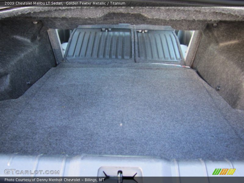Golden Pewter Metallic / Titanium 2009 Chevrolet Malibu LT Sedan