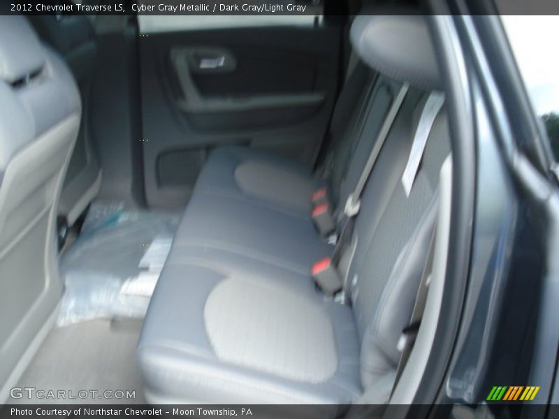 Cyber Gray Metallic / Dark Gray/Light Gray 2012 Chevrolet Traverse LS