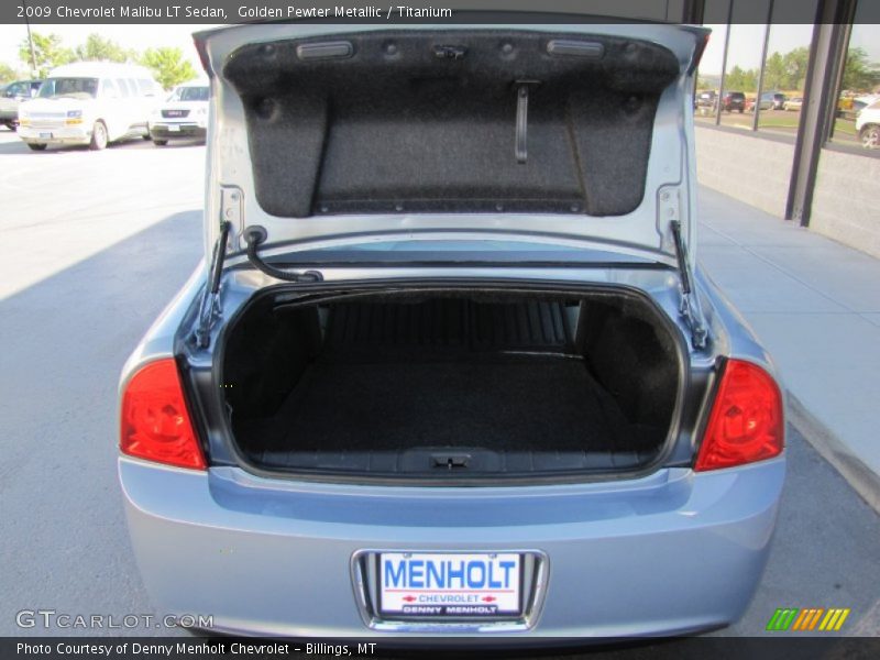 Golden Pewter Metallic / Titanium 2009 Chevrolet Malibu LT Sedan