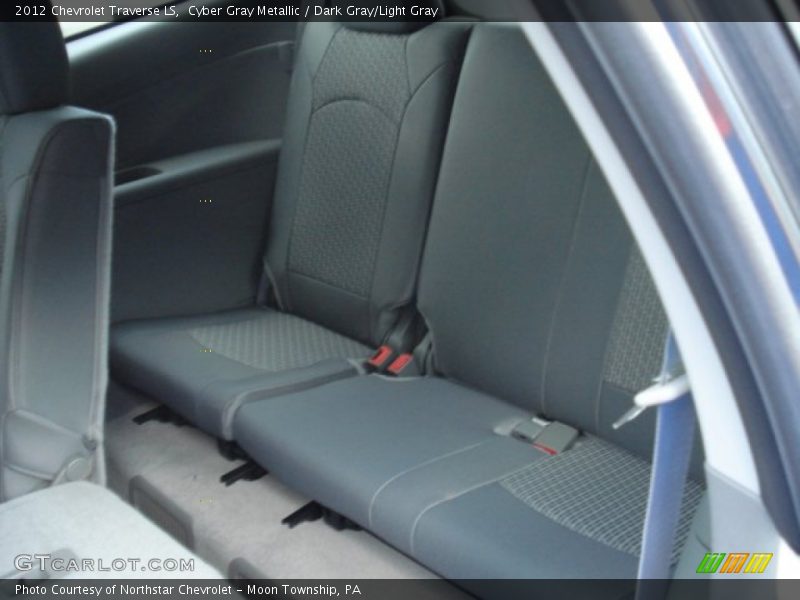 Cyber Gray Metallic / Dark Gray/Light Gray 2012 Chevrolet Traverse LS