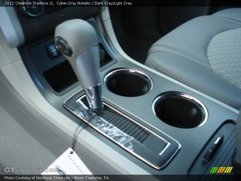 Cyber Gray Metallic / Dark Gray/Light Gray 2012 Chevrolet Traverse LS