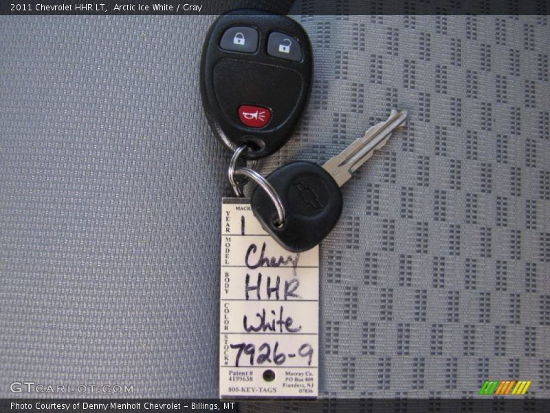 Arctic Ice White / Gray 2011 Chevrolet HHR LT