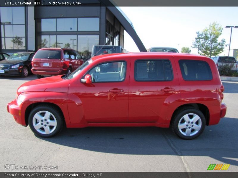 Victory Red / Gray 2011 Chevrolet HHR LT