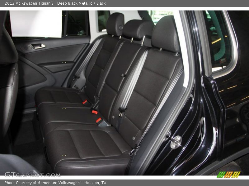Deep Black Metallic / Black 2013 Volkswagen Tiguan S