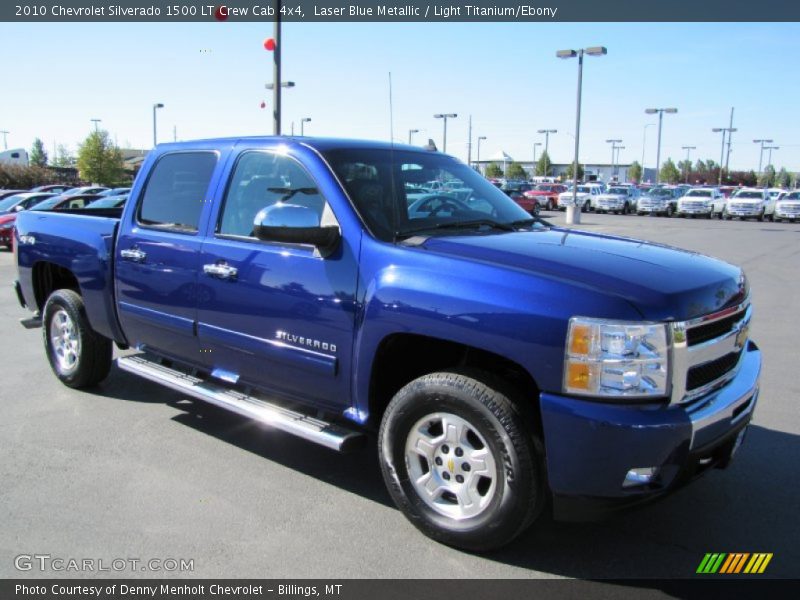 Front 3/4 View of 2010 Silverado 1500 LT Crew Cab 4x4