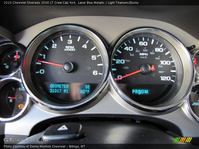  2010 Silverado 1500 LT Crew Cab 4x4 LT Crew Cab 4x4 Gauges