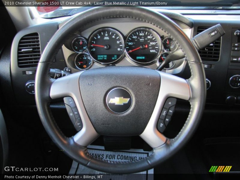  2010 Silverado 1500 LT Crew Cab 4x4 Steering Wheel