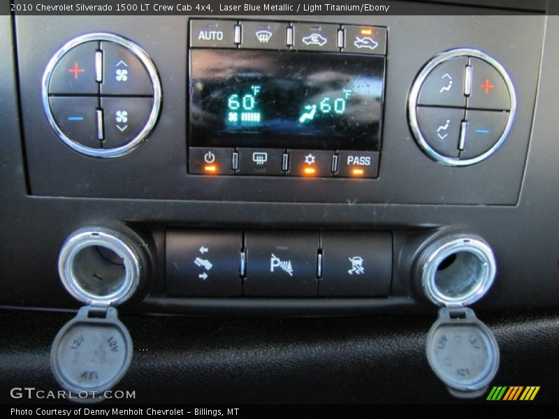 Laser Blue Metallic / Light Titanium/Ebony 2010 Chevrolet Silverado 1500 LT Crew Cab 4x4