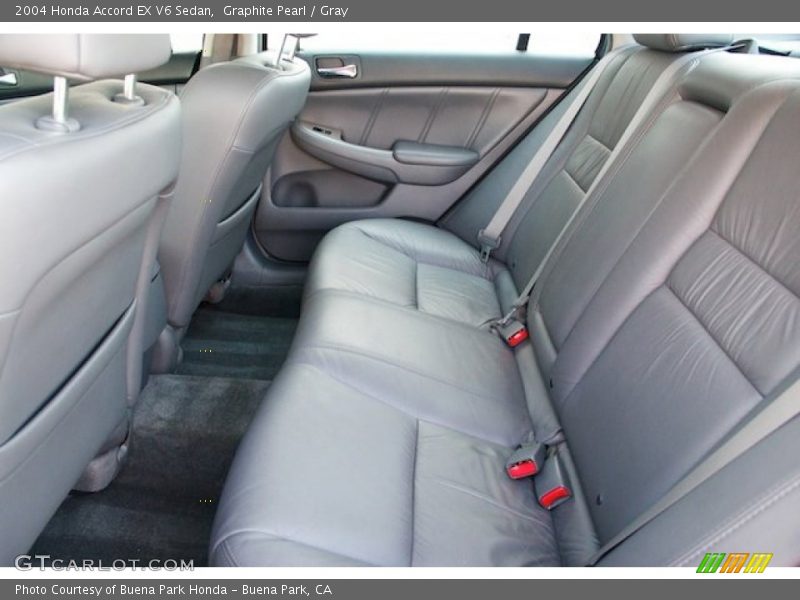 Rear Seat of 2004 Accord EX V6 Sedan