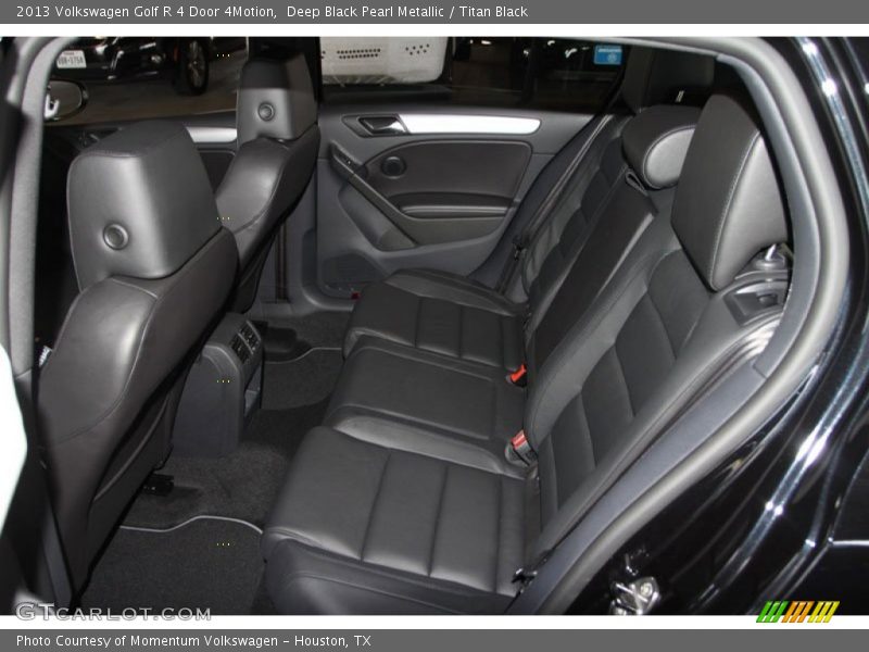 Deep Black Pearl Metallic / Titan Black 2013 Volkswagen Golf R 4 Door 4Motion