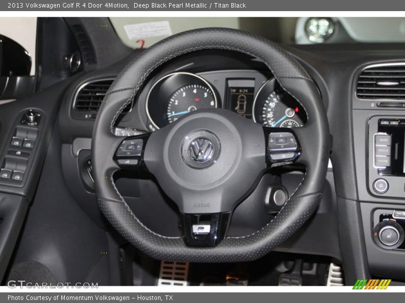  2013 Golf R 4 Door 4Motion Steering Wheel