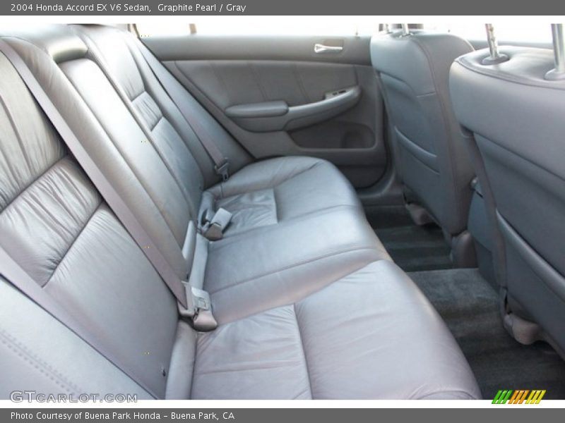 Graphite Pearl / Gray 2004 Honda Accord EX V6 Sedan