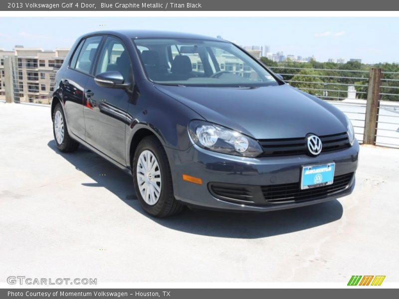 Blue Graphite Metallic / Titan Black 2013 Volkswagen Golf 4 Door
