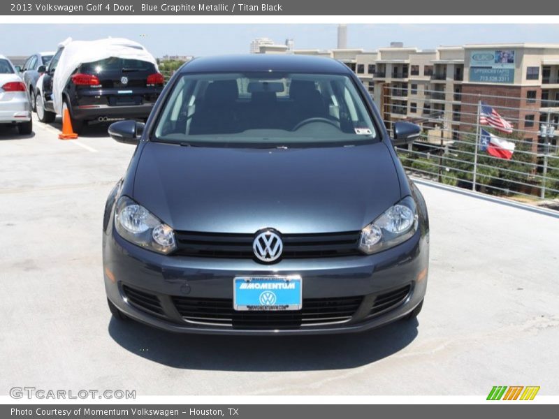 Blue Graphite Metallic / Titan Black 2013 Volkswagen Golf 4 Door