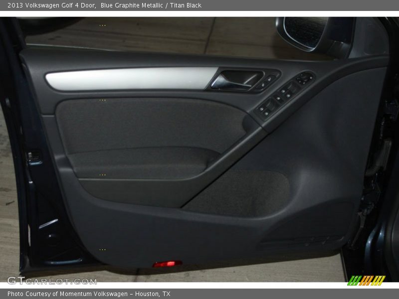 Blue Graphite Metallic / Titan Black 2013 Volkswagen Golf 4 Door