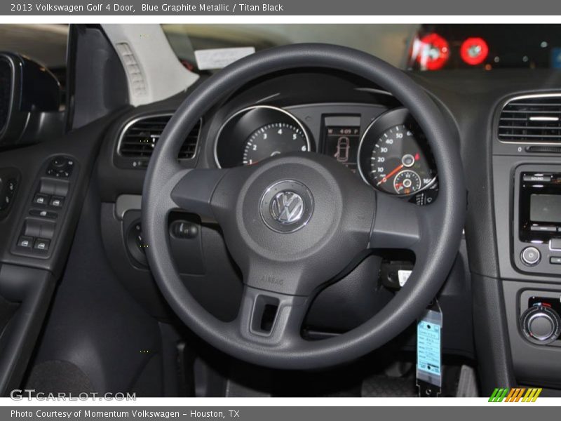 Blue Graphite Metallic / Titan Black 2013 Volkswagen Golf 4 Door