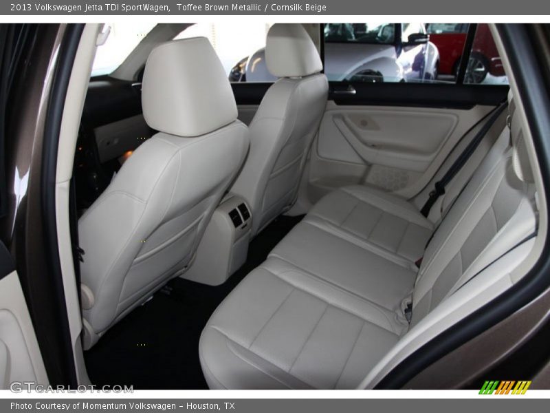 Toffee Brown Metallic / Cornsilk Beige 2013 Volkswagen Jetta TDI SportWagen