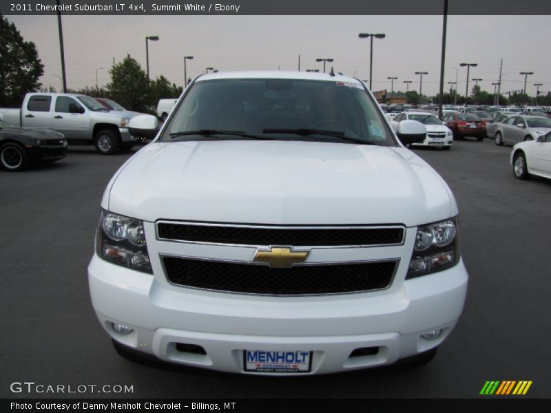 Summit White / Ebony 2011 Chevrolet Suburban LT 4x4