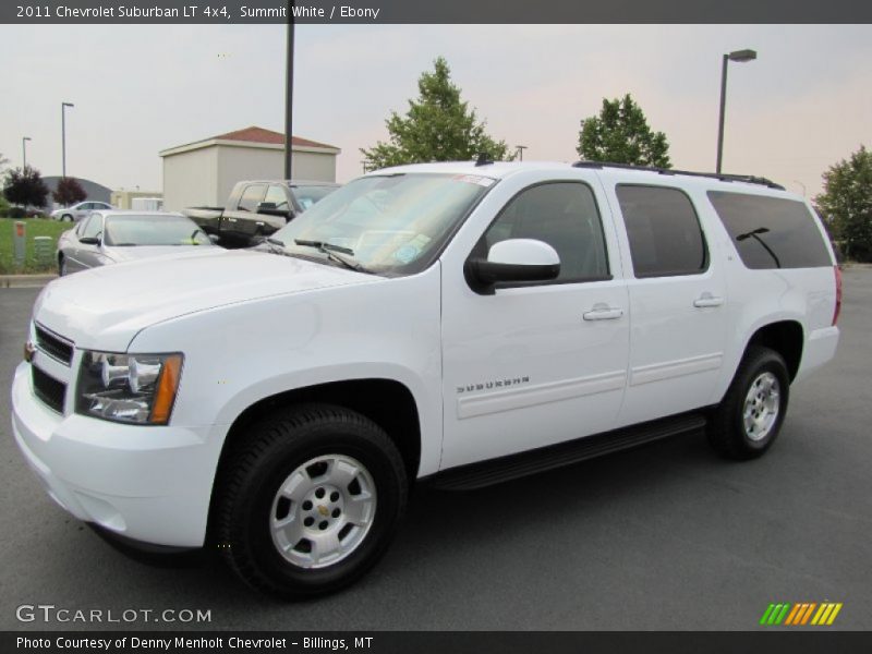 Summit White / Ebony 2011 Chevrolet Suburban LT 4x4