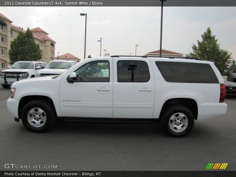 Summit White / Ebony 2011 Chevrolet Suburban LT 4x4