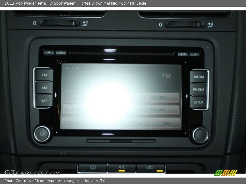 Toffee Brown Metallic / Cornsilk Beige 2013 Volkswagen Jetta TDI SportWagen