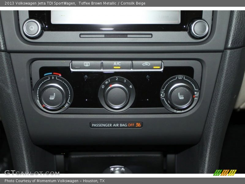 Toffee Brown Metallic / Cornsilk Beige 2013 Volkswagen Jetta TDI SportWagen