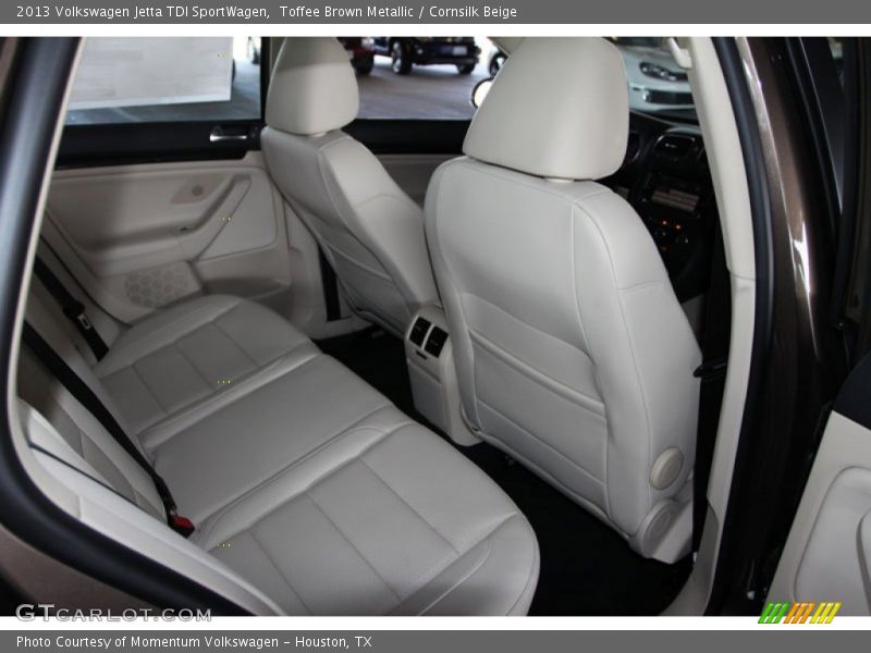 Toffee Brown Metallic / Cornsilk Beige 2013 Volkswagen Jetta TDI SportWagen