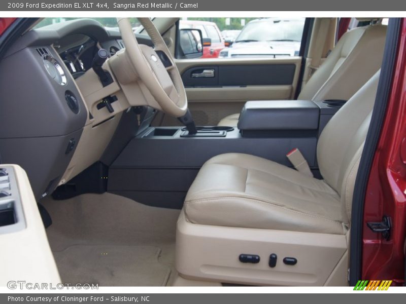 Sangria Red Metallic / Camel 2009 Ford Expedition EL XLT 4x4
