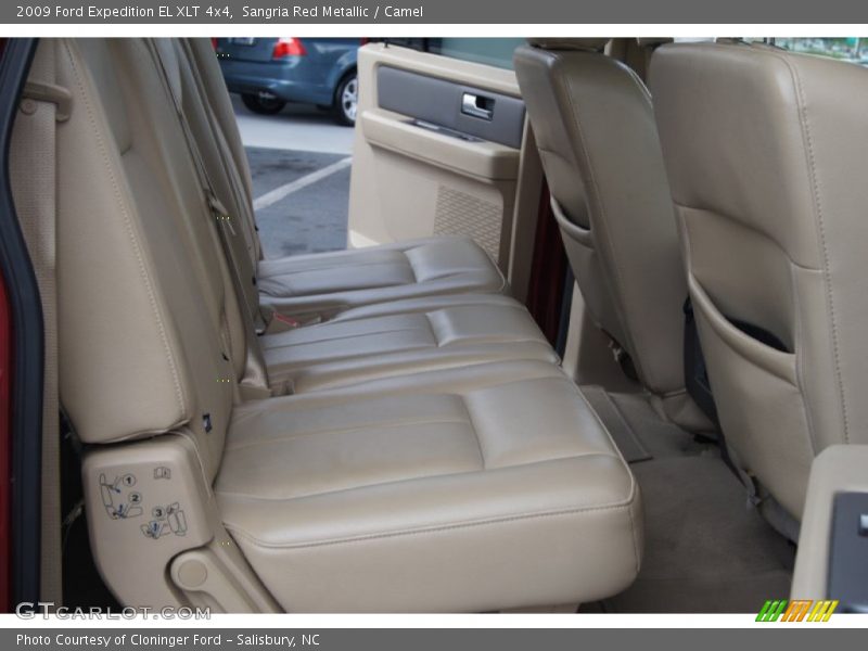 Sangria Red Metallic / Camel 2009 Ford Expedition EL XLT 4x4