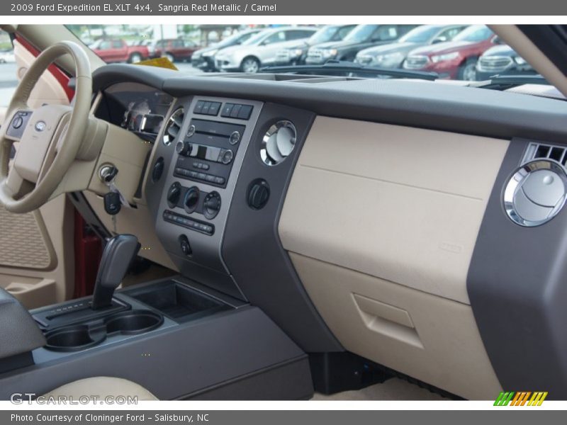 Sangria Red Metallic / Camel 2009 Ford Expedition EL XLT 4x4