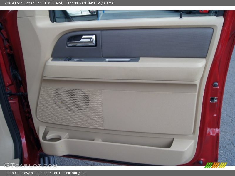 Sangria Red Metallic / Camel 2009 Ford Expedition EL XLT 4x4