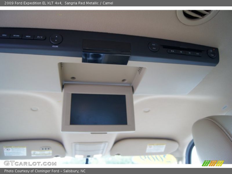 Sangria Red Metallic / Camel 2009 Ford Expedition EL XLT 4x4