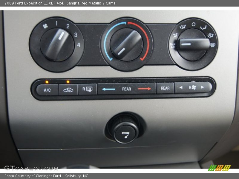 Sangria Red Metallic / Camel 2009 Ford Expedition EL XLT 4x4
