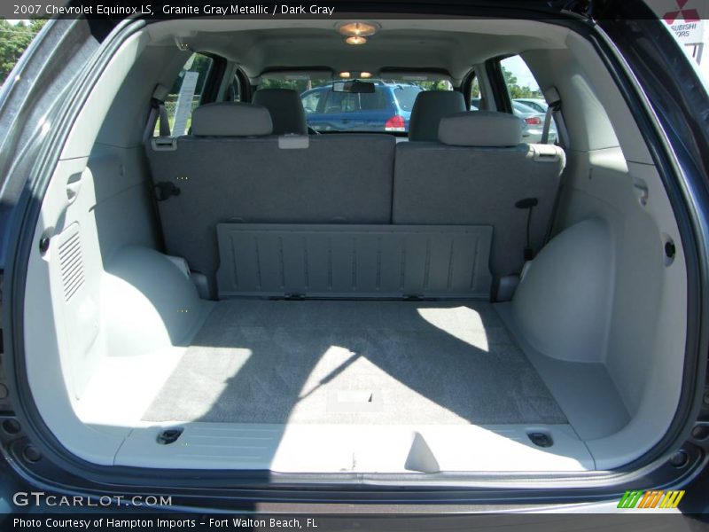 Granite Gray Metallic / Dark Gray 2007 Chevrolet Equinox LS