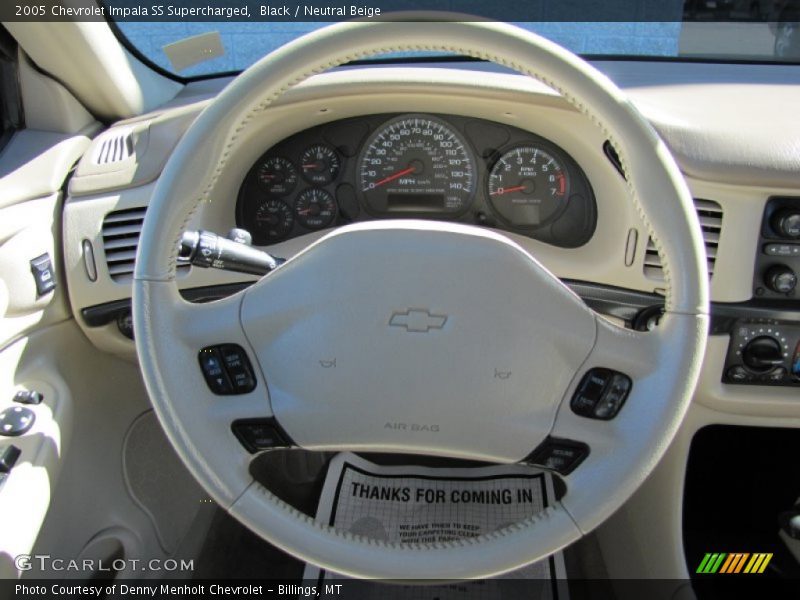  2005 Impala SS Supercharged Steering Wheel