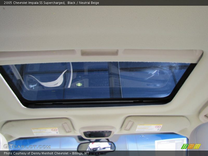 Black / Neutral Beige 2005 Chevrolet Impala SS Supercharged