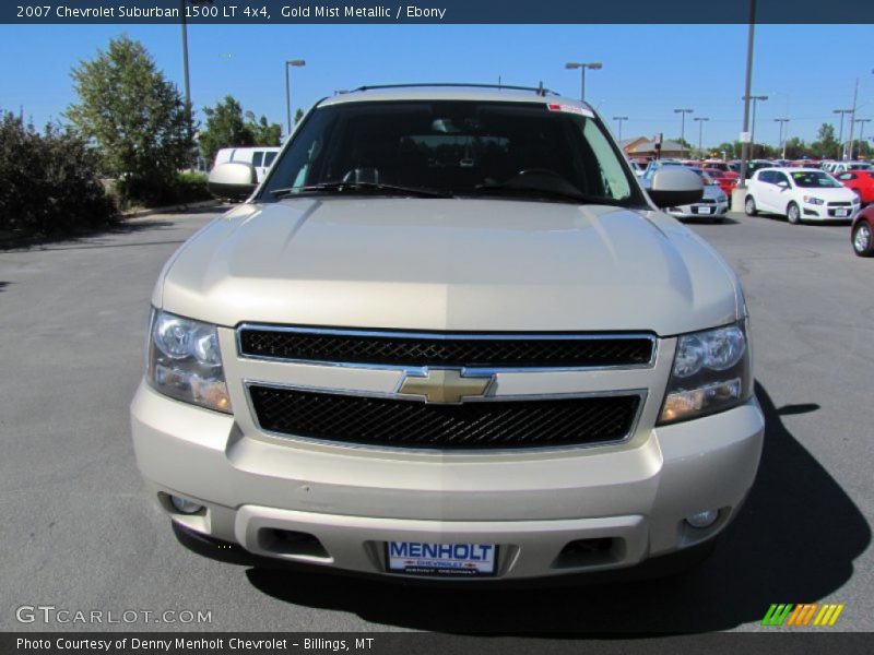 Gold Mist Metallic / Ebony 2007 Chevrolet Suburban 1500 LT 4x4