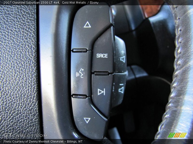 Gold Mist Metallic / Ebony 2007 Chevrolet Suburban 1500 LT 4x4