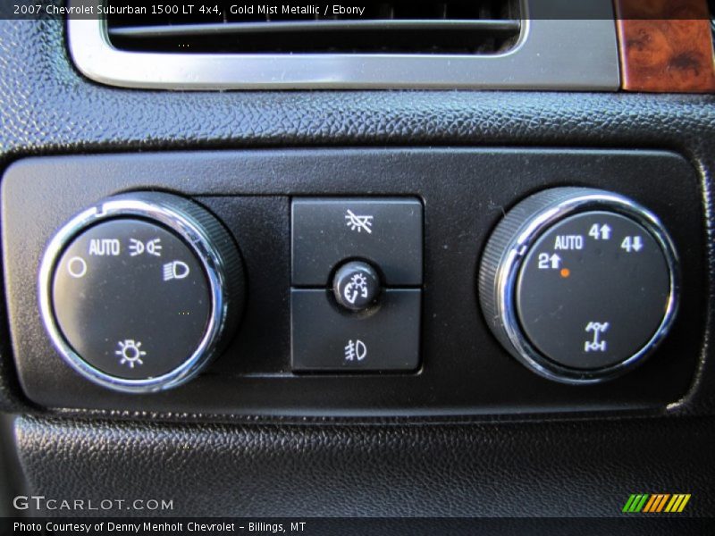 Gold Mist Metallic / Ebony 2007 Chevrolet Suburban 1500 LT 4x4