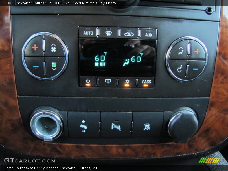 Gold Mist Metallic / Ebony 2007 Chevrolet Suburban 1500 LT 4x4