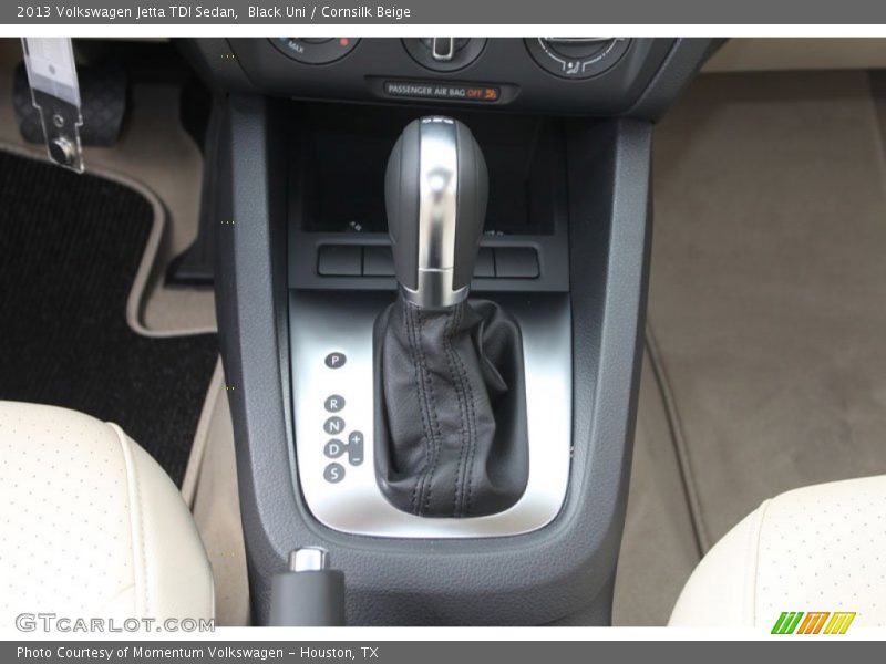 Black Uni / Cornsilk Beige 2013 Volkswagen Jetta TDI Sedan