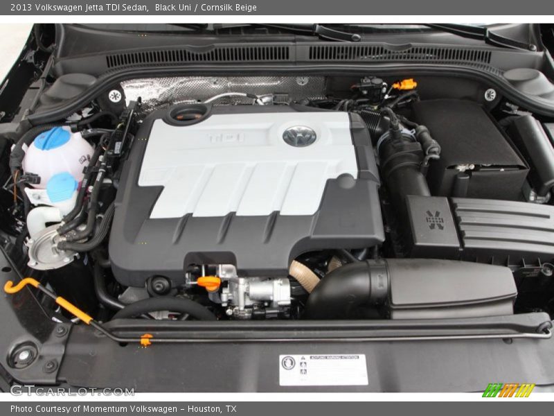Black Uni / Cornsilk Beige 2013 Volkswagen Jetta TDI Sedan