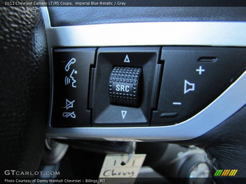 Imperial Blue Metallic / Gray 2011 Chevrolet Camaro LT/RS Coupe