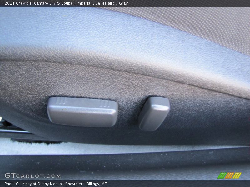 Imperial Blue Metallic / Gray 2011 Chevrolet Camaro LT/RS Coupe