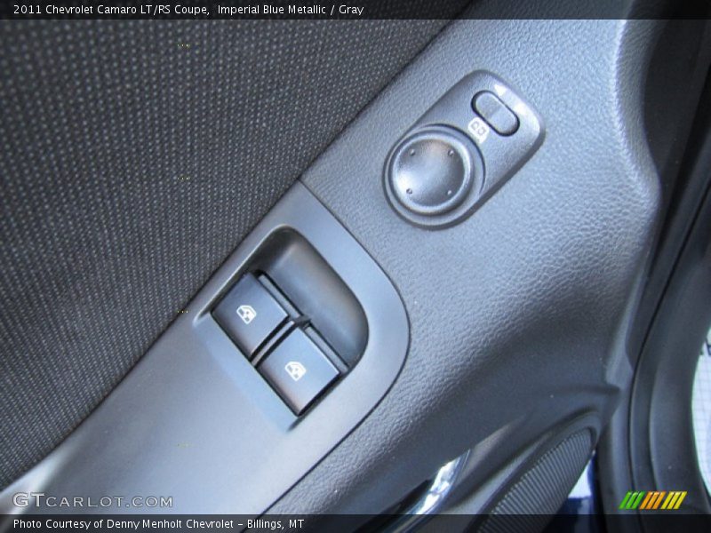 Imperial Blue Metallic / Gray 2011 Chevrolet Camaro LT/RS Coupe