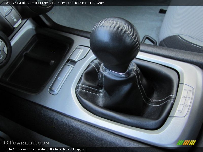 Imperial Blue Metallic / Gray 2011 Chevrolet Camaro LT/RS Coupe