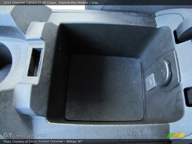 Imperial Blue Metallic / Gray 2011 Chevrolet Camaro LT/RS Coupe